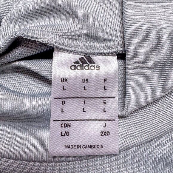 Adidas Carolina Rapids Soccer Jersey Mens Large Gray Futbol Athletic Outdoor Run - Picture 9 of 14